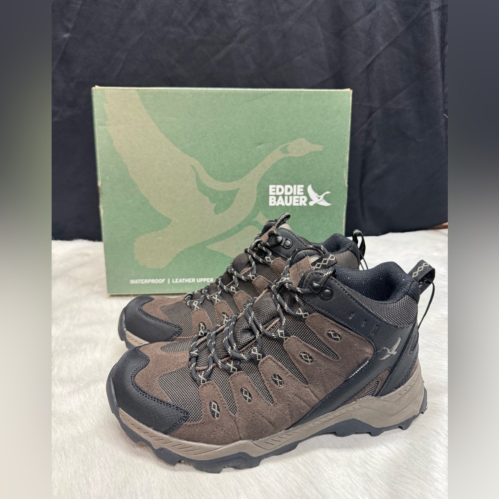 Eddie Bauer Men's Brown Hiking Shoes